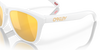 [Prizm 24K Polarized Lenses, Matte White Frame]