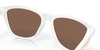 [Prizm 24K Polarized Lenses, Matte White Frame]