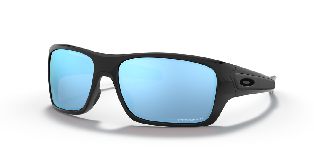 [Prizm Deep Water Polarized Lenses, Polished Black Frame]