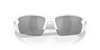 [Slate Iridium Lenses, Polished White Frame]