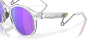 Prizm Violet Lenses, Matte Clear Frame