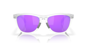 Prizm Violet Lenses, Matte Clear Frame