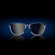 Prizm Black Lenses, Matte Transparent Blue Frame