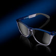 Prizm Black Lenses, Matte Transparent Blue Frame