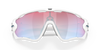 [Prizm Snow Sapphire Lenses, Polished White Frame]