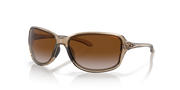 Dark Brown Gradient Lenses, Sepia Frame