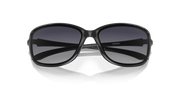 Grey Gradient Polarized Lenses, Polished Black Frame