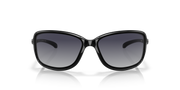 Grey Gradient Polarized Lenses, Polished Black Frame