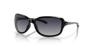 Grey Gradient Polarized Lenses, Polished Black Frame