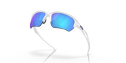 Sapphire Iridium Lenses, Matte White Frame