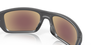 Prizm Sapphire Polarized Lenses, Matte Dark Grey Frame