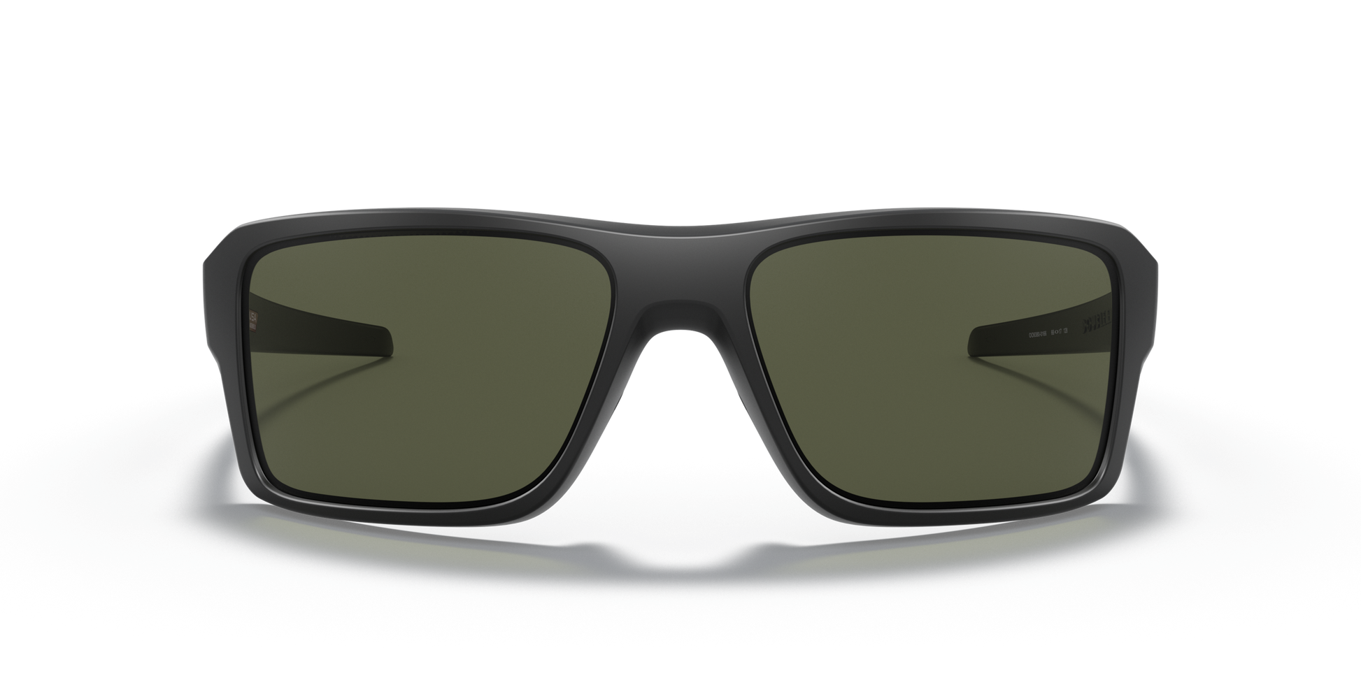 Oakley Double Edge Dark Grey Lenses, Matte Black Frame