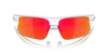 [Prizm Ruby Lenses, Polished White Frame]