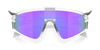 [Prizm Violet Lenses, Matte Clear Frame]