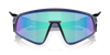 [Prizm Sapphire Lenses, Matte Transparent Navy Frame]