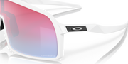 Prizm Snow Sapphire Lenses, Polished White Frame