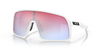 [Prizm Snow Sapphire Lenses, Polished White Frame]