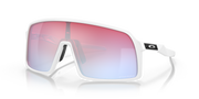 Prizm Snow Sapphire Lenses, Polished White Frame