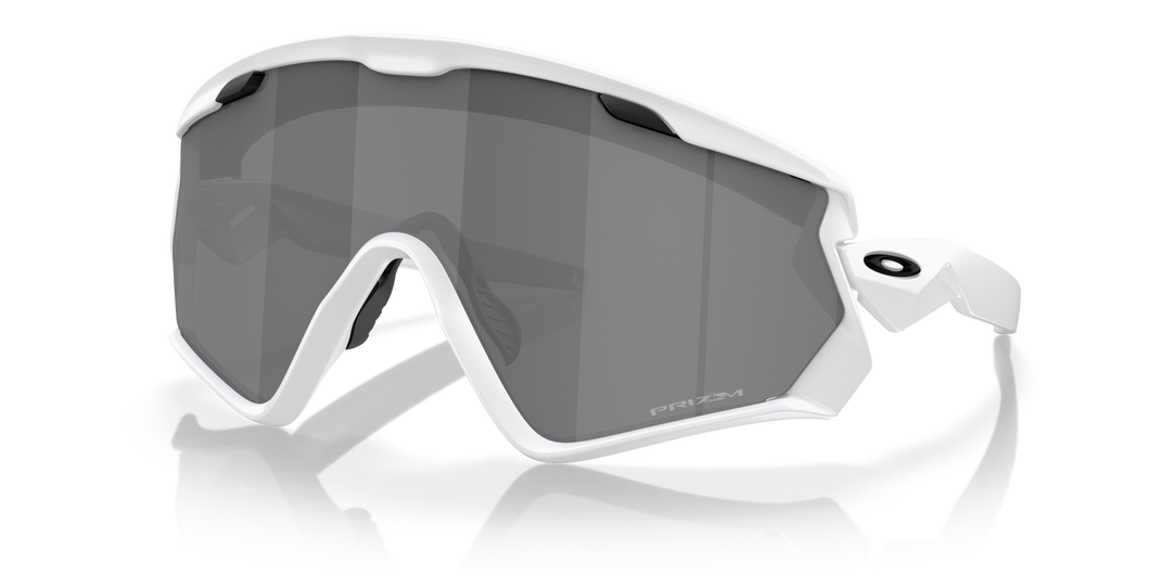 [Prizm Black Lenses, Matte White Frame]