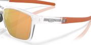 Prizm Rose Gold Polarized Lenses, Matte Clear Frame