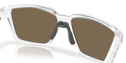 Prizm Rose Gold Polarized Lenses, Matte Clear Frame