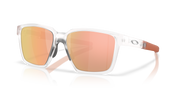 Prizm Rose Gold Polarized Lenses, Matte Clear Frame