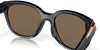 [Prizm Rose Gold Polarized Lenses, Matte Black Frame]