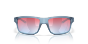 Prizm Snow Sapphire Lenses, Matte Transparent Stonewash Frame