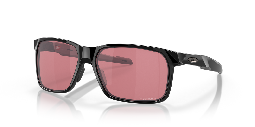 [Prizm Dark Golf Lenses, Polished Black Frame]