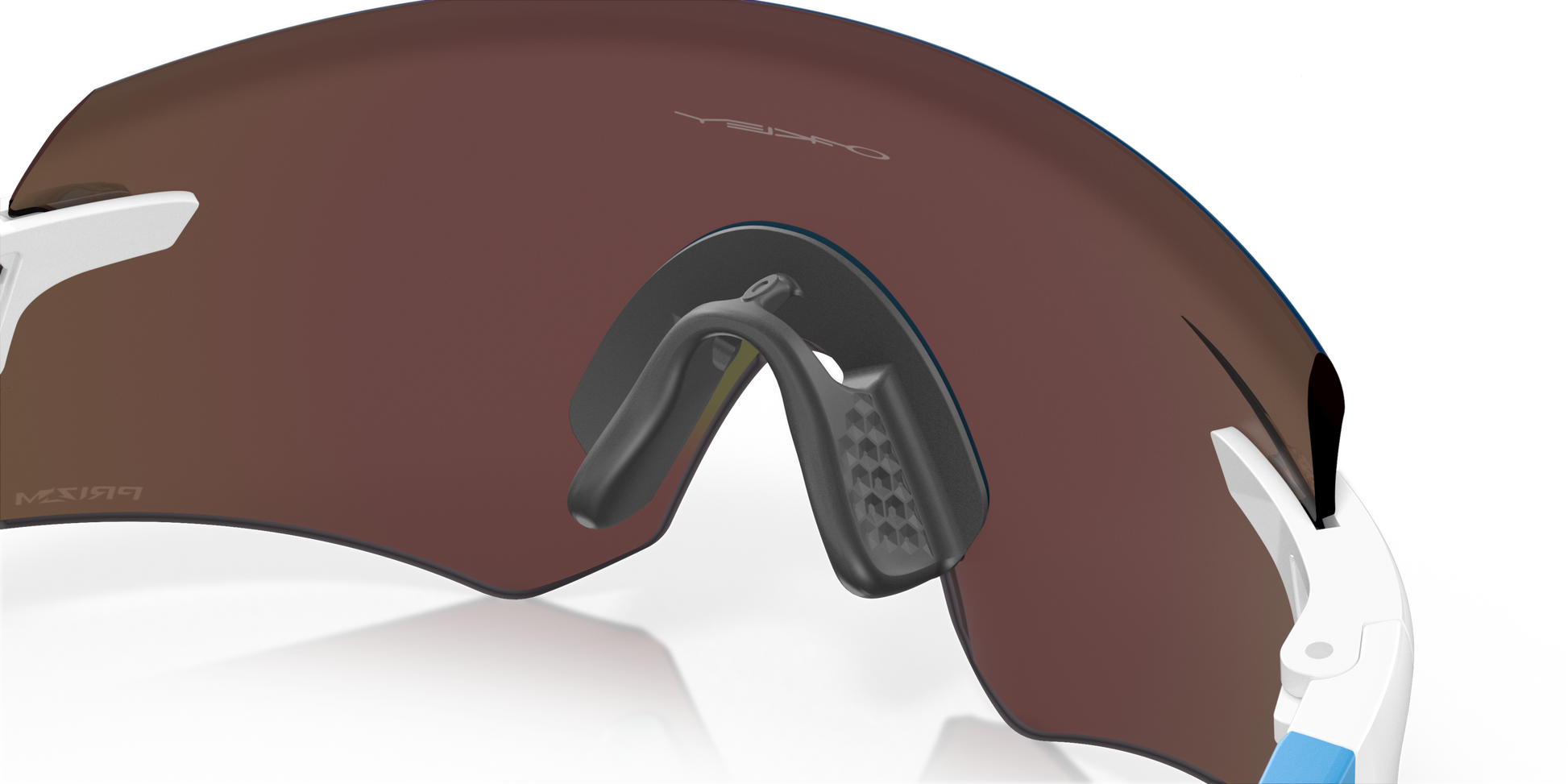 [Prizm Sapphire Lenses, Polished White Frame]