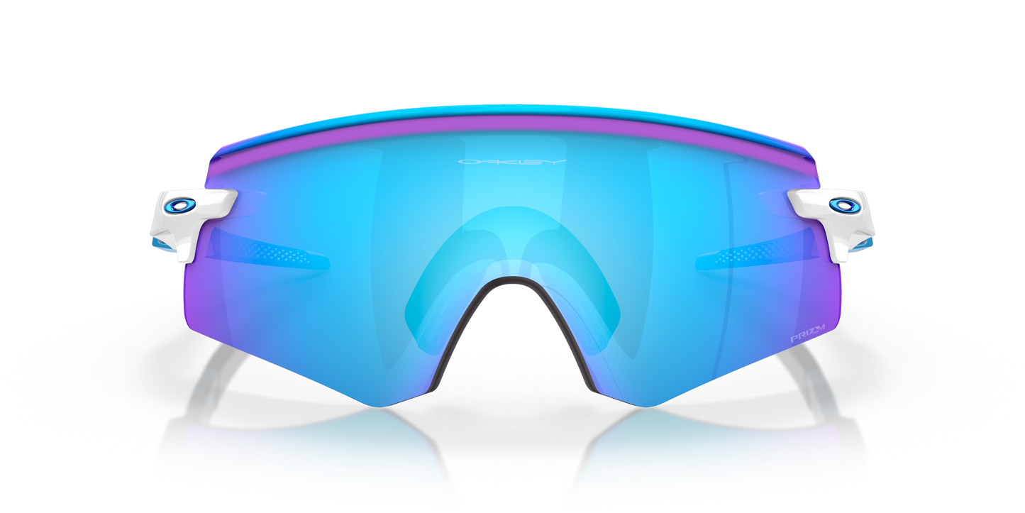 [Prizm Sapphire Lenses, Polished White Frame]