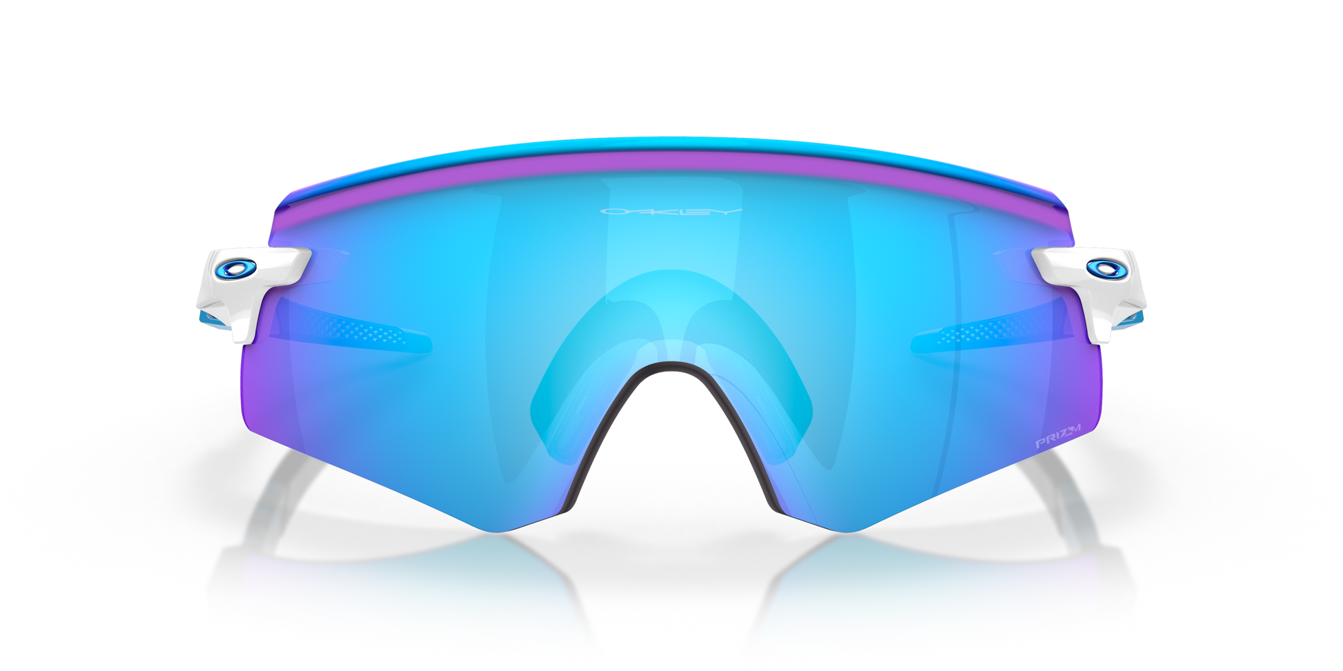 [Prizm Sapphire Lenses, Polished White Frame]