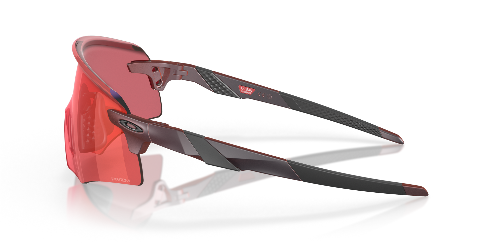 [Prizm Trail Torch Lenses, Matte Red Colorshift Frame]