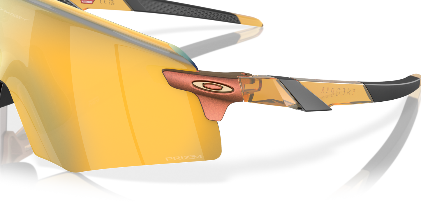 [Prizm 24K Lenses, Transparent Light Curry Frame]