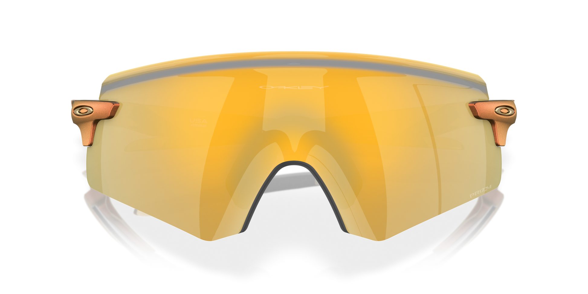 [Prizm 24K Lenses, Transparent Light Curry Frame]