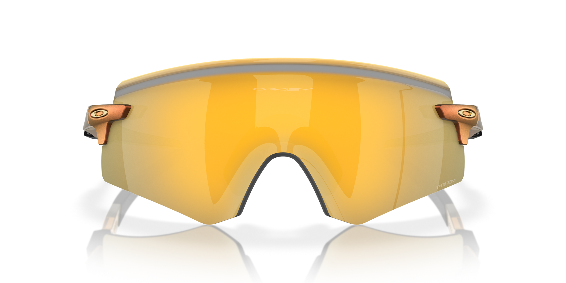 [Prizm 24K Lenses, Transparent Light Curry Frame]