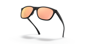 Prizm Rose Gold Polarized Lenses, Polished Black Frame