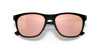 [Prizm Rose Gold Polarized Lenses, Polished Black Frame]