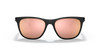 [Prizm Rose Gold Polarized Lenses, Polished Black Frame]