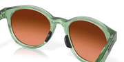 Prizm Brown Gradient Lenses, Transparent Jade Frame