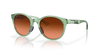 [Prizm Brown Gradient Lenses, Transparent Jade Frame]