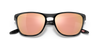 [Prizm Rose Gold Lenses, Polished Black Frame]