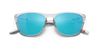 [Prizm Sapphire Lenses, Polished Clear Frame]