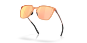 Prizm Rose Gold Polarized Lenses, Matte Transparent Ginger Frame