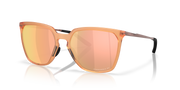 Prizm Rose Gold Polarized Lenses, Matte Transparent Ginger Frame