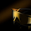 Prizm 24K Lenses, Transparent Light Curry Frame