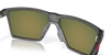 [Prizm Ruby Polarized Lenses, Satin Grey Smoke Frame]