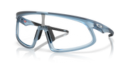 Clear To Black Iridium Photochromic Lenses, Matte Transparent Stonewash Frame