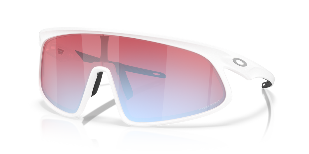 [Prizm Snow Sapphire Lenses, Matte White Frame]