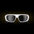 Prizm Black Lenses, Pearl White Frame